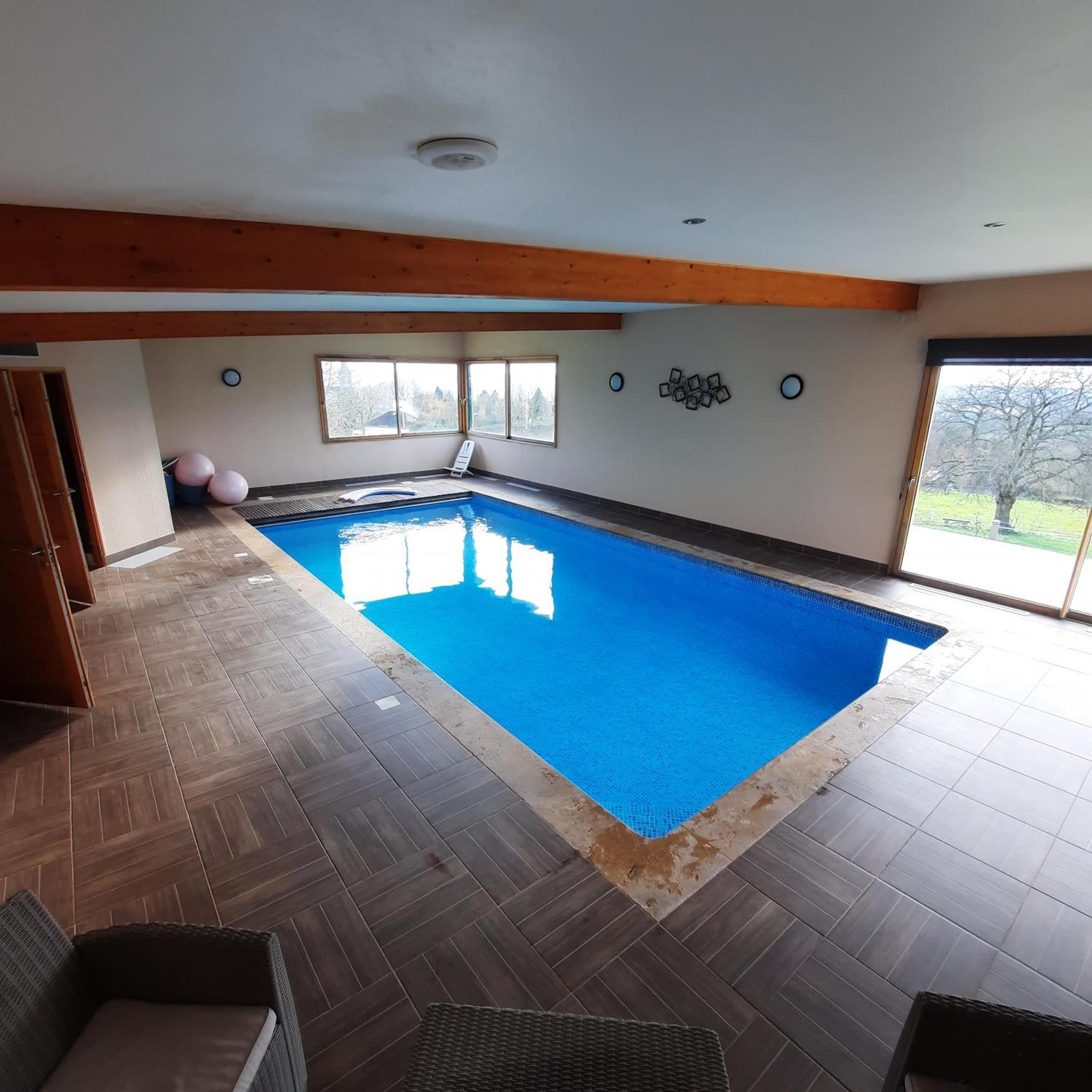 Magnifique Villa Avec Piscine Interieure Saint-Pois المظهر الخارجي الصورة